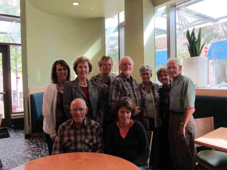 Noreen Kinsman Miller, Ada Lora Kinsman, Ruth Ann Kinsman Miller, Thorkild Christensen, Aase Christensen, Sandra Anderson, Oren Anderson, Ernel L. Anderson, Trine Christensen. by Aase Christensen